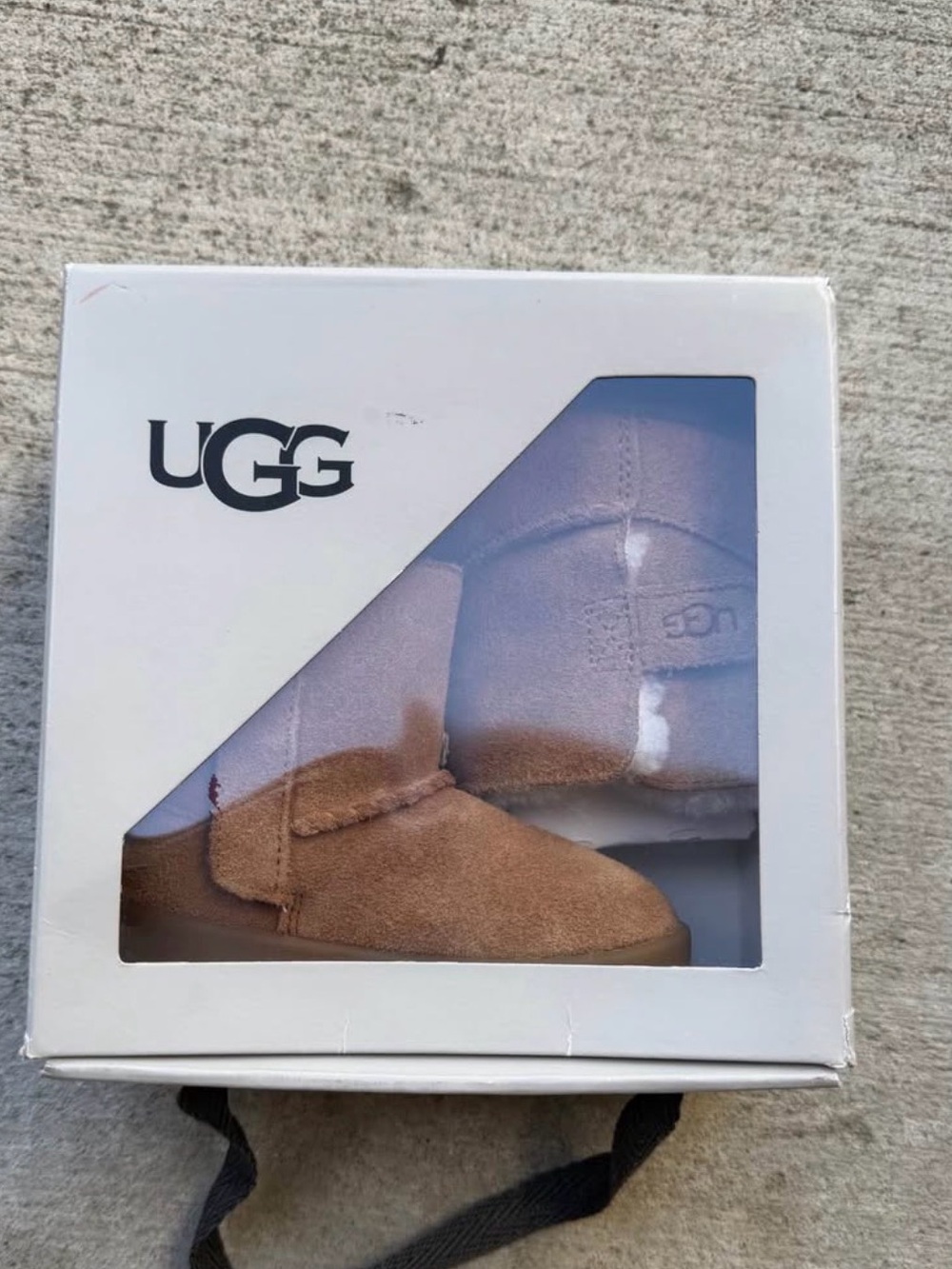 UGG Chestnut Baby Suede Booties